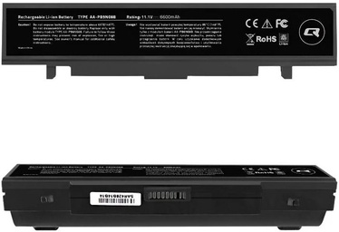 Qoltec Long Life Notebook Battery For Samsung R580 6600mAh