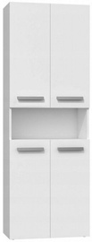 Top E Shop Bathroom Cabinet With 1 Basket White Matt