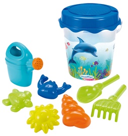 Набор игрушек для песочницы Ecoiffier Dolphin, многоцветный