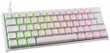 Klaviatuur Ducky DKON2061ST-CDEPDWWT1 DE, valge