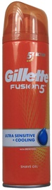 Skūšanās putas Gillette Fusion 5 Ultra Sensitive, 200 ml