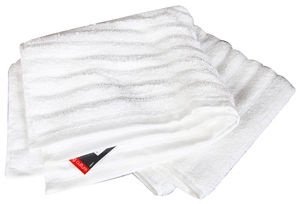 Verners Frotee Stripes Pattern 50x100cm White