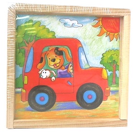 Playme Wooden Blocks 9pcs