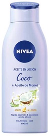 Kūno losjonas Nivea Coconut & Monoi Oil, 400 ml