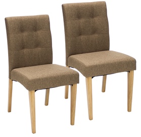Стул для столовой Home4you Enrich Brown, 2 шт.