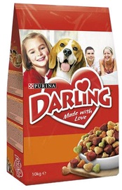 Sausā suņu barība Darling Purina, gaļa, 10 kg