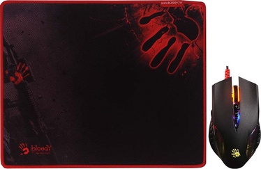 A4Tech Bloody Q5081S Neon X'Glide Gaming Mouse Black