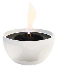 Tenderflame Table Burner Rose 14cm White