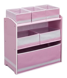 Delta Children Multi Bin Toy Organizer Pink