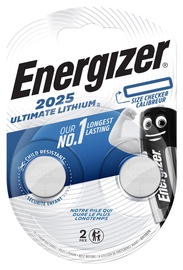 Elements Energizer BELK6-CR2025D, CR2025, 3 V, 2 gab.