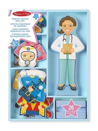 Конструктор Melissa & Doug Magnetic Dress Up Julia 15164, 21 шт.