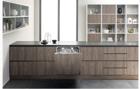 Įmontuojama indaplovė Hotpoint Ariston HIC 3C41 CW - Senukai.lt