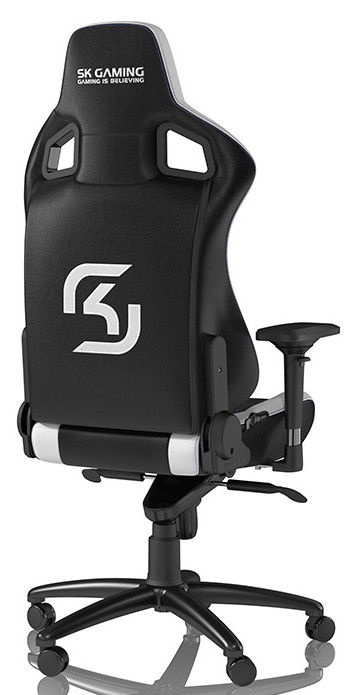 Žaidimų kėdė Noblechairs Epic SK Gaming Edition, mėlyna/balta/juoda