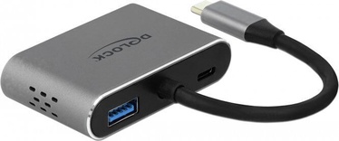 Провод Delock 64074 USB Type-C, HDMI / VGA, 0.12 м, серый