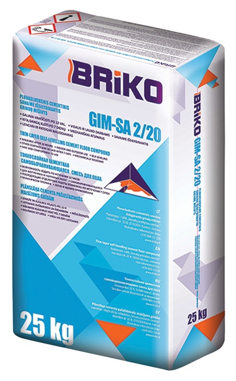 Смесь Briko, выравнивающий, 25 кг