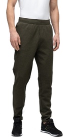 Audimas Cotton Tapered Fit Sweatpants Olive 176/XL