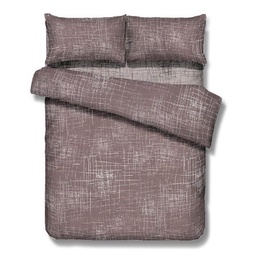 Gultas veļas komplekts Domoletti WS07 Brown, 200x220/50x70 cm