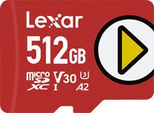 Atmiņas karte Lexar Play, 512 GB