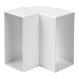 Līkums Europlast KLV 110 x 55 mm, balta, 90 °