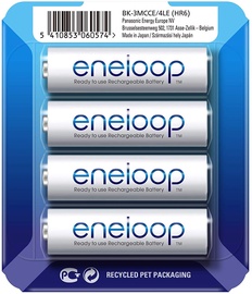 Uzlādējamais elements Panasonic Eneloop HR6 AA x 4 BK-3MCCE/4LE 1900 mAh