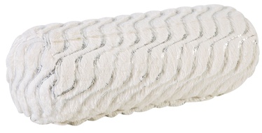 Home4you Soft Me Roll Pillow D18x50cm With Silver Spangle