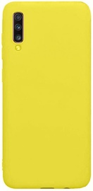 Evelatus Soft Touch Back Case For Samsung Galaxy A70 Yellow