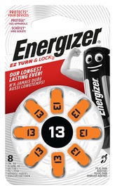 Elementai Energizer BEFL34-13, ZA13/PR48, 1.4 V, 8 vnt.