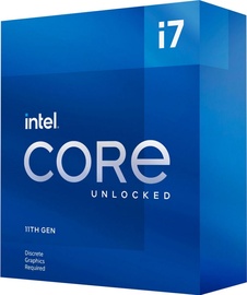 Процессор Intel Intel® Core™ i7-11700KF 3.60GHz 16MB BOX, 3.6ГГц, LGA 1200, 16МБ