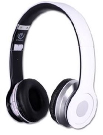 Ausinės Rebeltec Bluetooth Headphone Cristal White
