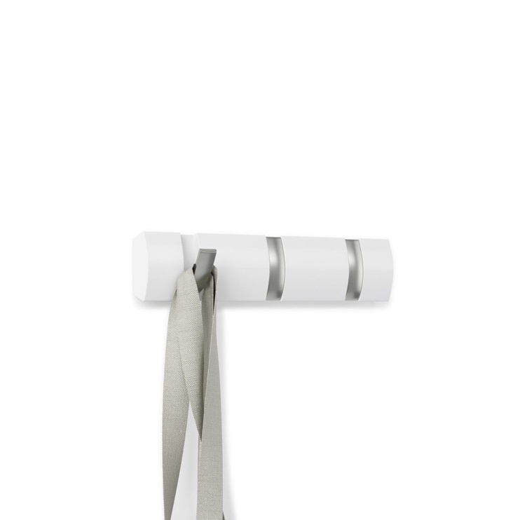 Вешалка для одежды Umbra Flip 3, белый
