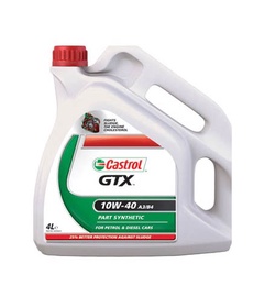 Automobilio variklio tepalas Castrol GTX, 10W-40, 4 l