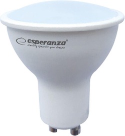 Лампочка Esperanza LED, GU10, 6 Вт, 580 лм