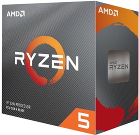 Procesorius AMD AMD Ryzen 5 3600 3.6GHz 32MB BOX 100-100000031BOX, 3.6GHz, AM4, 32MB