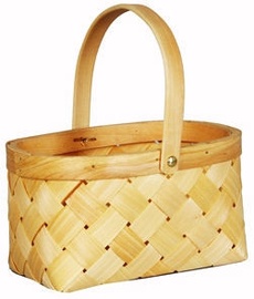 Verners Wood Basket 23x12