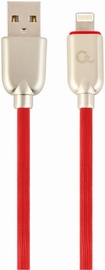 Gembird USB To Lightning Premium Rubber Red 2m