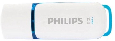 USB atmintinė Philips Snow Edition Blue, USB 2.0, 16 GB