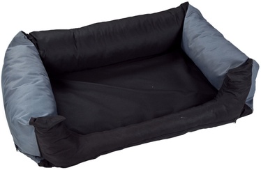 Eu Dog Bed Cushion 100x80cm Black/Grey