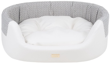 Amiplay Morgan Dog Ellipse Bedding L 73x64x22cm White