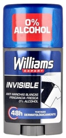 Vīriešu dezodorants Williams Invisible 48h, 75 ml