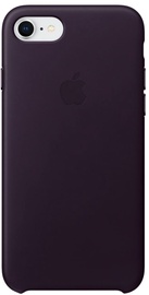 Apple Leather Case For Apple iPhone 7/8 Dark Aubergine