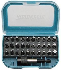 Skrūvgriežu galvas Makita P-73374 Bit Set 31pcs