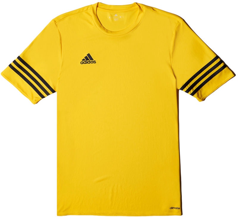 yellow adidas football shirts