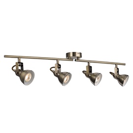 Kryptinis šviestuvas Searchlight Focus 1544AB, 4x10W GU10