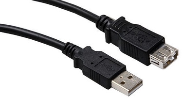 Blackmoon Cable 93599 USB 2.0 A/A 1.8m Black