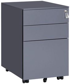Biroja skapis Songmics File Cabinet Grey, 39x52x60 cm