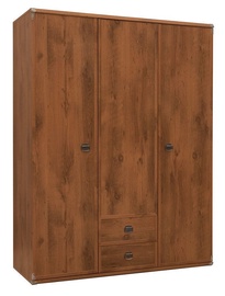 Spinta Black Red White Indiana Sutter Oak, 150x57x195.5 cm