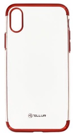 Tellur Electroplated Back Case For Apple iPhone X/XS Red