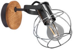 Gaismeklis Trio Madras Spot Lamp 1xE27 Silver