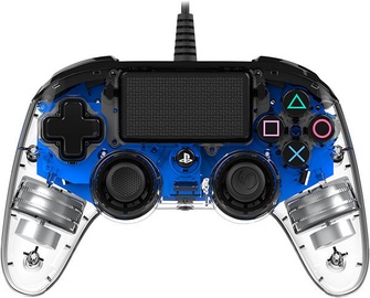 Bigben Nacon Compact Controller Wired Illuminated Blue