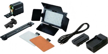 Apgaismojums kamerai Falcon Eyes Video Light With Battery DV-96V-K2